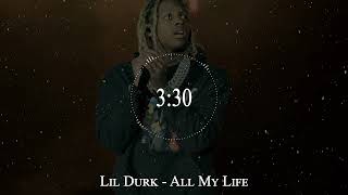 Lil Durk  All My Life [upl. by Enidan]