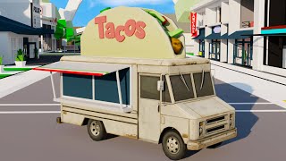 Selling 10 Tacos before I get Jailed in Brookhaven RP [upl. by Reede357]