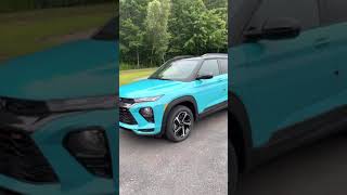 2022 Chevy Trailblazer RS Oasis Blue [upl. by Illom]