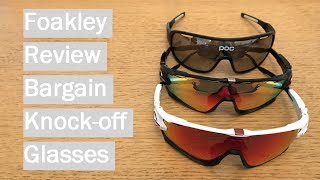 Fake Oakley Review amp Comparison  Foakley and POCs [upl. by Enneite]