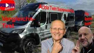 Vergleich der HubbettKastenwagen Adria 640 SGX gegen Pössl Revolution [upl. by Buskus]