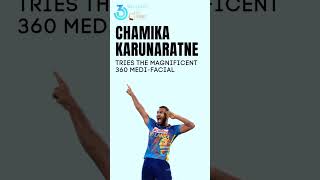 Chamika Karunaratne trys the infamous 360 MediFacial 🥰 [upl. by Hilar]