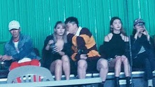 CL DARA JIN WOO AND SEAN AT SOL TAEYANG WHITE NIGHT IN SEOUL 170827 [upl. by Zorah]