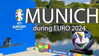 MUNICH during EURO 2024 munich [upl. by Pare]