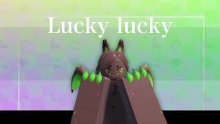 Lucky lucky meme  Witchbrew Kaiju paradise lip sync test  RbS moon animator [upl. by Frisse]