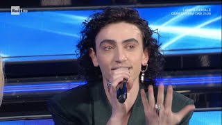 Michele Bravi  Domenica In Speciale Sanremo  Domenica In 06022022 [upl. by Koziarz]