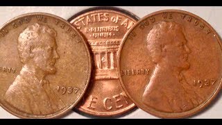 1930s Wheat Pennies Including Second Most Rare Lincoln Cent [upl. by Rehpotsyrhc]