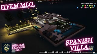 FiveM MLO  Exploring Spanish Villa Villa MLOs Gang Mansions and Beautiful Interiors FiveM Mania [upl. by Nahgiem]