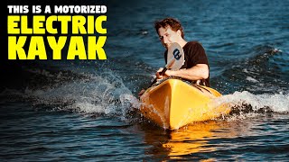 This Motorized Electric Kayak Can Reach 20 kmh in Top Gear [upl. by Haduj]