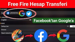 Free Fire Google Hesabını Facebooka Nasıl Aktarırım [upl. by Eiramnna]