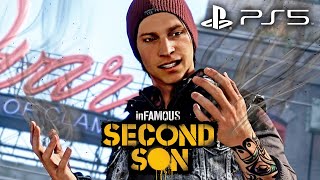 INFAMOUS SECOND SON PS5 Gameplay Walkthrough Part 1 Full Game 4K 60fps No Commentary [upl. by Torrie]