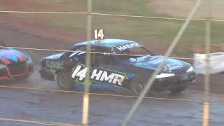 production sedans Aus title heat 31 Kingaroy speedway 17042022 [upl. by Patten452]