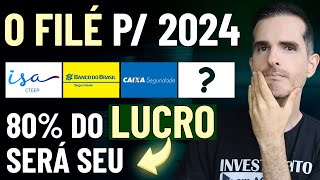 5 AÇÕES PARA 2024  MELHORES AÇÕES DE ELÉTRICAS SEGUROS E BANCOS PARA 2024  DIVIDENDOS PARA 2024 [upl. by Nicolau]