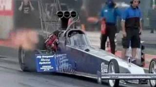 Stig Neergard Top Fuel Dragster in Slow Motion [upl. by Scarface]