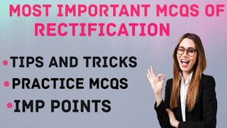 Tricks to solve Rectification mcqs halfwave and fullwave rectifiermdcat neetphysics [upl. by Zilla]