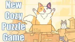 A Purrfectly Cute New Puzzle Game  Cats in Boxes [upl. by Clarice172]