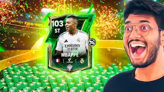 I Wasted Loads of FC POINTS Trying to Pack 103 Mbappe amp Bellingham  FC MOBILE [upl. by Donnell]