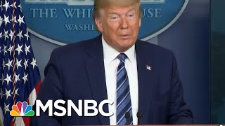 President Donald Trump Again Touts Unproven Drug To Treat Coronavirus  Morning Joe  MSNBC [upl. by Sapowith]