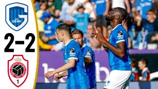 KRC Genk vs Antwerp 22 Bryan Heynen Goal and Extended Highlights [upl. by Kriss]