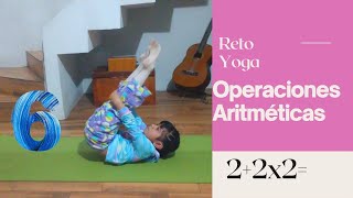 Reto Yoga Operaciones Aritméticas Corporales [upl. by Darren]