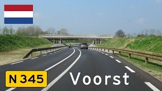 N345 rondweg Voorst NL [upl. by Alby147]