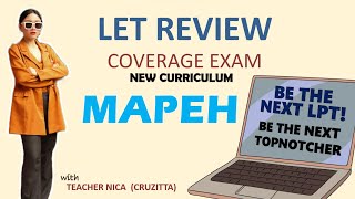 MAPEH MAJOR  LET COVERAGE  NEW TOS [upl. by Ursas393]