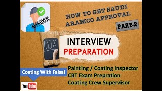 HOW TO GET ARAMCO APPROVAL  How to Pass CBT EXAM PART2 [upl. by Faline498]