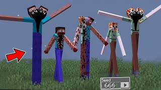 Testing SCARY MINECRAFT SEEDS That Are Actually Real  Minecraft CREEPYPASTA  666 [upl. by Tullus]