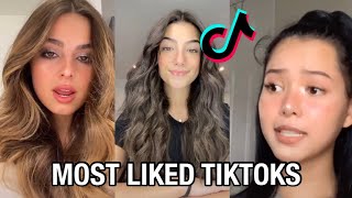 TOP 50 Most Liked TikToks of All Time 2022 [upl. by Romonda137]