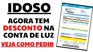 E SAIU A LISTA DE IDOSOS COM DIREITO A DESCONTO NA CONTA DE ENERGIA ELÉTRICA  LUZ TARIFA SOCIAL [upl. by Courtund220]