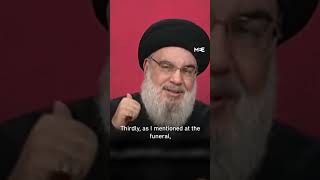 Hezbollah leader warns Israel of imminent retaliation from Iran Hezbollah and Yemen [upl. by Nylirek]