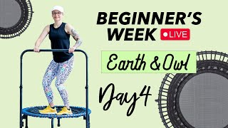 Gentle 15 Minute Rebounder Workout Senior Friendly  DAY FOUR Beginners Week [upl. by Yatnoed]