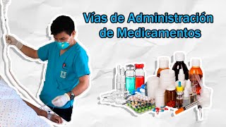 Vías de Administración de Medicamentos  Fácil [upl. by Kado]