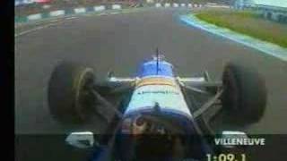 Villeneuve jerez practice onboard 1997 [upl. by Handal]