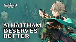 Fantastic DPS or Feeble Scholar Alhaitham character review [upl. by Jamie]