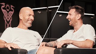 WHEN ZINEDINE ZIDANE MET LIONEL MESSI [upl. by Nickey]