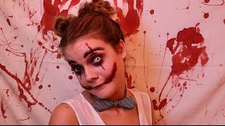 Halloween 🎃  Maquillage Clown Diabolique [upl. by Lisk]