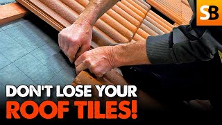 DONT Lose Your Roof Tiles  See This Simple Trick [upl. by Milore905]