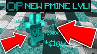 NEW OP PLAYER MINE LEVEL Minecraft Prison Server 2024  AkumaMC OP Prison 10 [upl. by Acino]