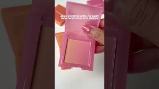 Pipi Merona Alami dengan Azarine Chic to Cheek Blush Powder Blush On [upl. by Anirrak]