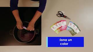 Aprende cómo decolorar y teñir de otro color tu ropa favorita con Colorantes en Polvo el Caballito [upl. by Notrem]