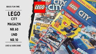 Alt gegen Neu 🤔🤔🤔  LEGO City Magazine Nr60 und Nr10 Review [upl. by Tatiana946]