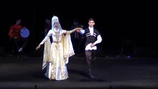 Circassian folk dance Lezginka [upl. by Ayotas]