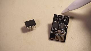 ESP01  ATTiny85 how to and demonstration [upl. by Maryl843]