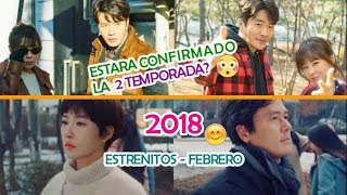 ESTRENOS DORAMAS 2018  FEBRERODORAMAS VLOGS [upl. by Shauna485]