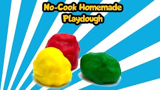 No Cook Homemade Playdough Recipe [upl. by Eerized]