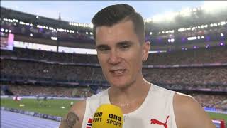 Jakob Ingebrigtsen BBC Interview After 1500 Metres Final [upl. by Eadmund992]