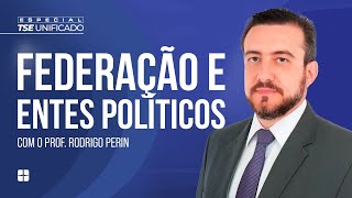 Organização do Estado Federação e Entes Políticos  Prof Rodrigo Perin [upl. by Rosenkranz999]