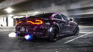 THE MOST ILLEGAL FLAME TUNED HELLCAT REDEYE [upl. by Erodroeht]