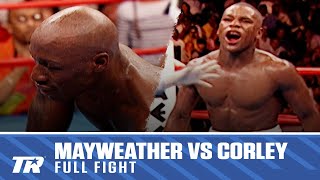 MAYWEATHER TELLS HIM TO STOP CRYING  FREE FIGHT  Floyd Mayweather vs DeMarcus Corley [upl. by Lauretta]